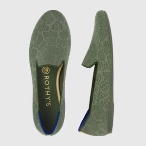 Rothy’s Safari Green Loafer